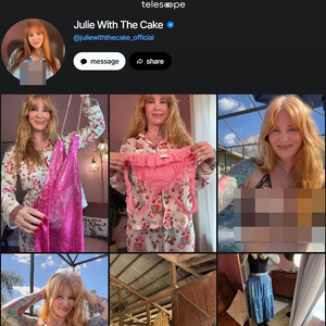 Julie With The Cake, OnlyFans Telegram Channels