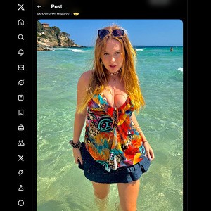 KajaMood, Twitter Porno Konten
