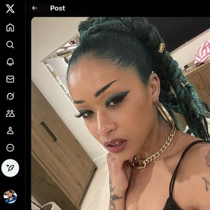 Skin Diamond, Twitter Porn Accounts