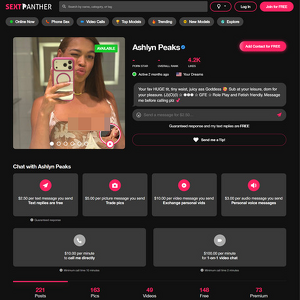 Ashlyn Peaks, Best SextPanther Models List