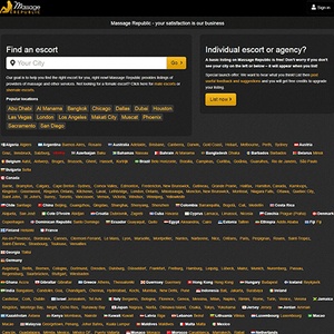 Massage Republic, Escort Sites