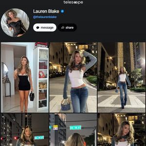 Lauren Blake, OnlyFans Telegram Channels