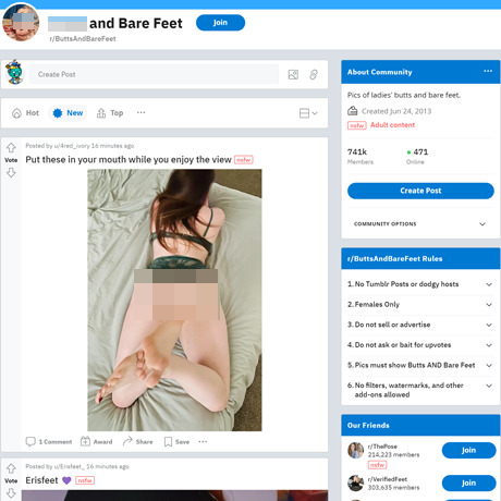 Reddit ButtsAndBareFeet