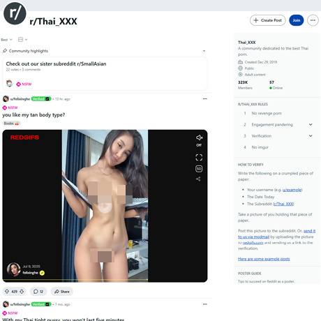 Reddit Thai_XXX