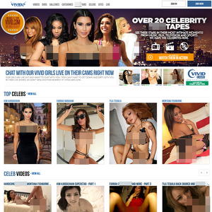 Vivid Celeb, Premium Nackte Promis