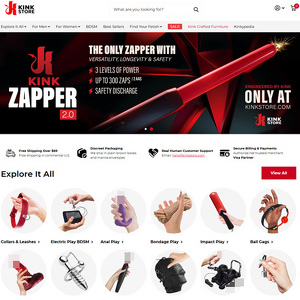 The Kink Store, Online Sex Shops