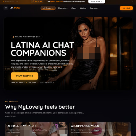 MyLovely AI Latinas