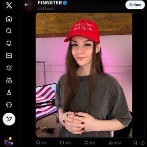 F1NN5TER, Twitter Porn Accounts