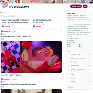 Reddit CosplayLewd, Cosplay Porn Sites