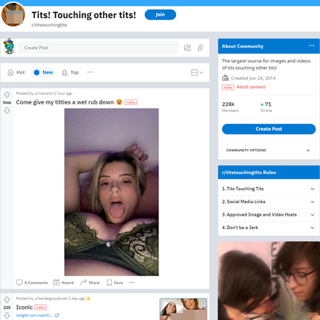 TitsTouchingTits