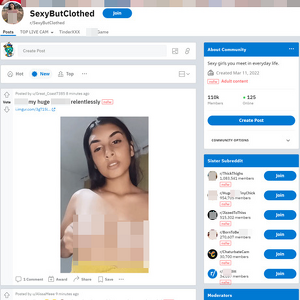 Sexy But Clothed, Reddit NSFW List