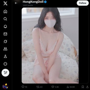 HongKongDoll, Twitter Porn Accounts