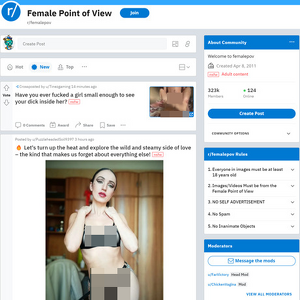 Female POV, Reddit NSFW List