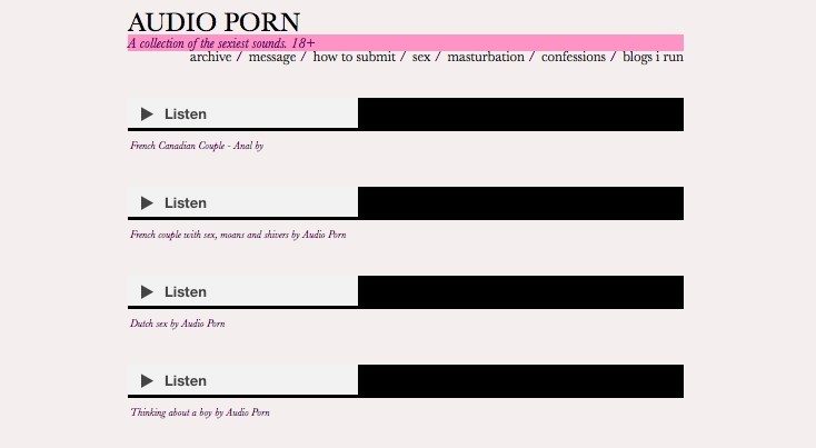 The best audio porn sites 11 audio porn2345