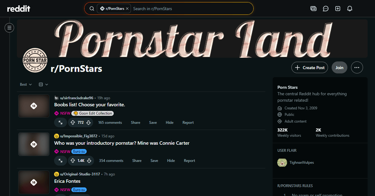 TPDBlog PornStars PornStars