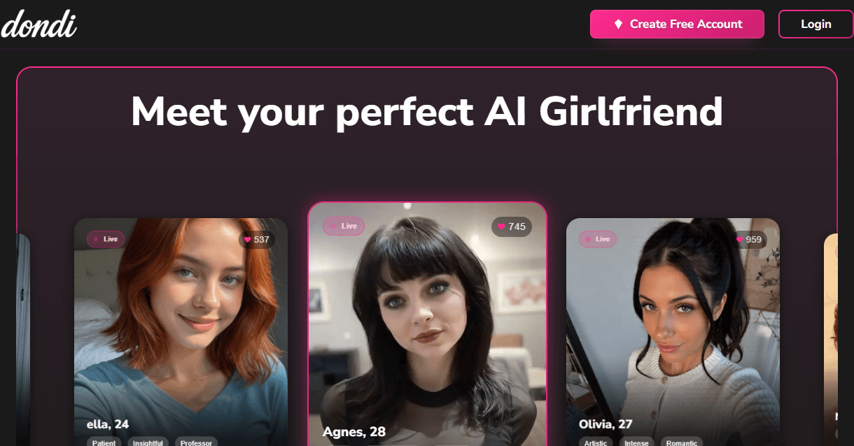 Best AI Girlfriend Apps (2026): Ranked & Reviewed 9 TPDBlog AIGirlfriend DondiAI1