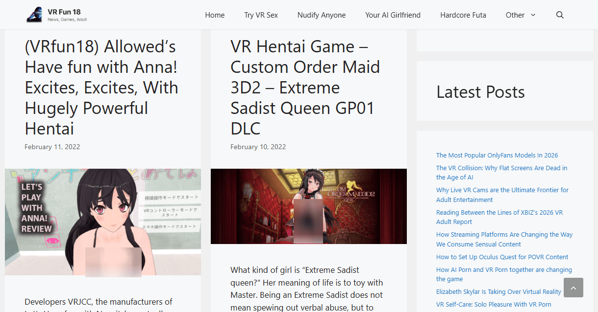 TPDBlog AnimeHentaiVR VRfun181