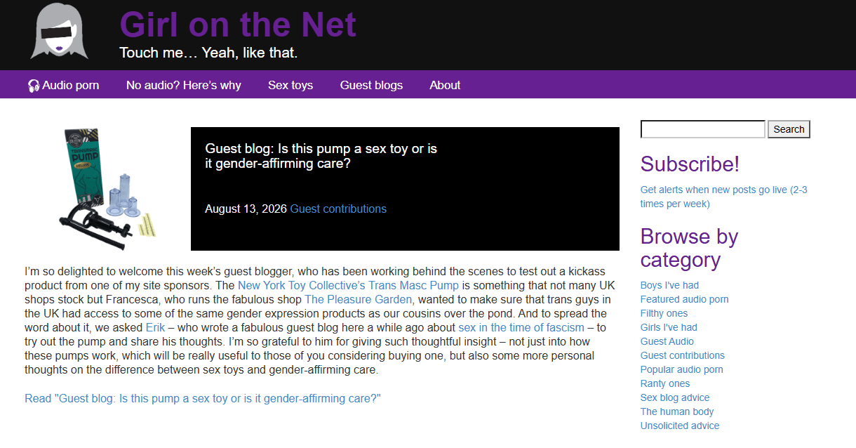 TPDBlog BestAudioPorn GirlOnTheNet