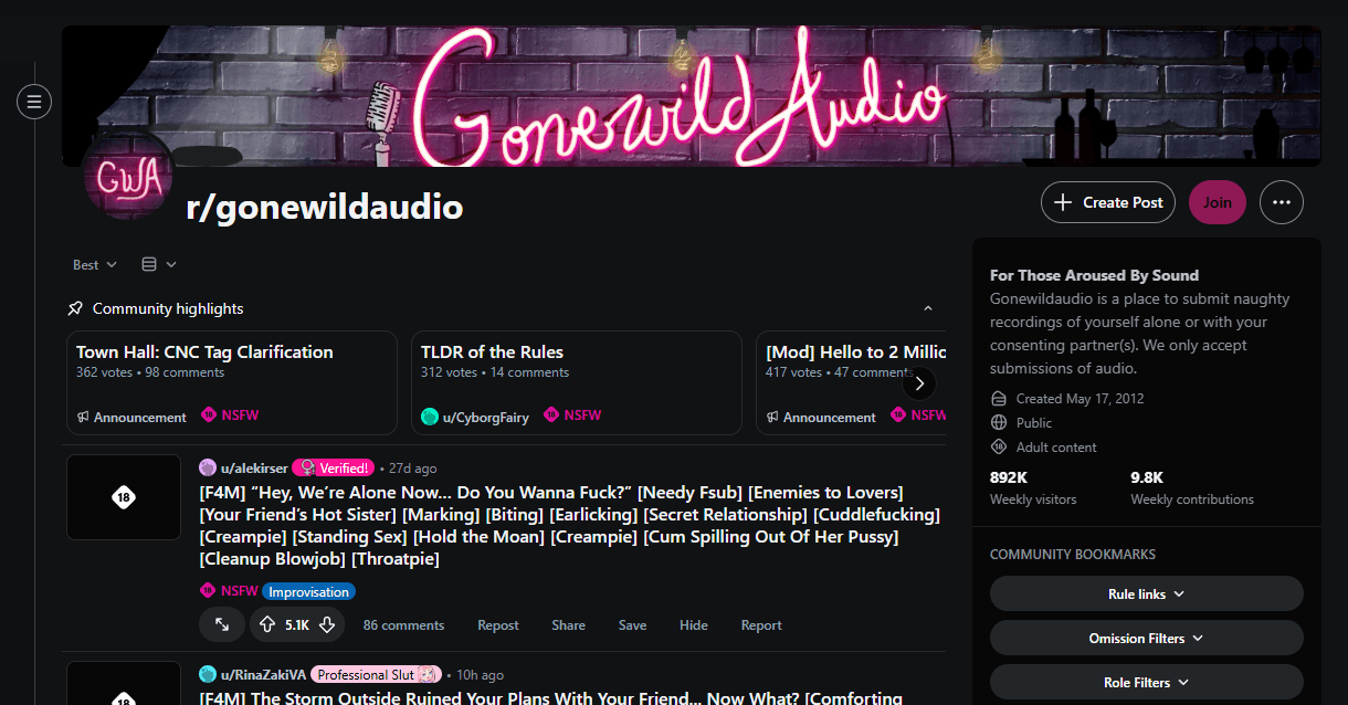 TPDBlog BestAudioPorn GoneWildAudio