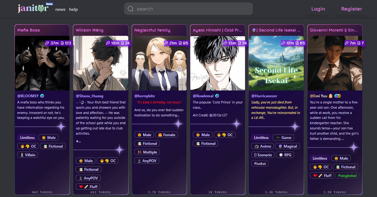TPDBlog CharacterAI JanitorAI